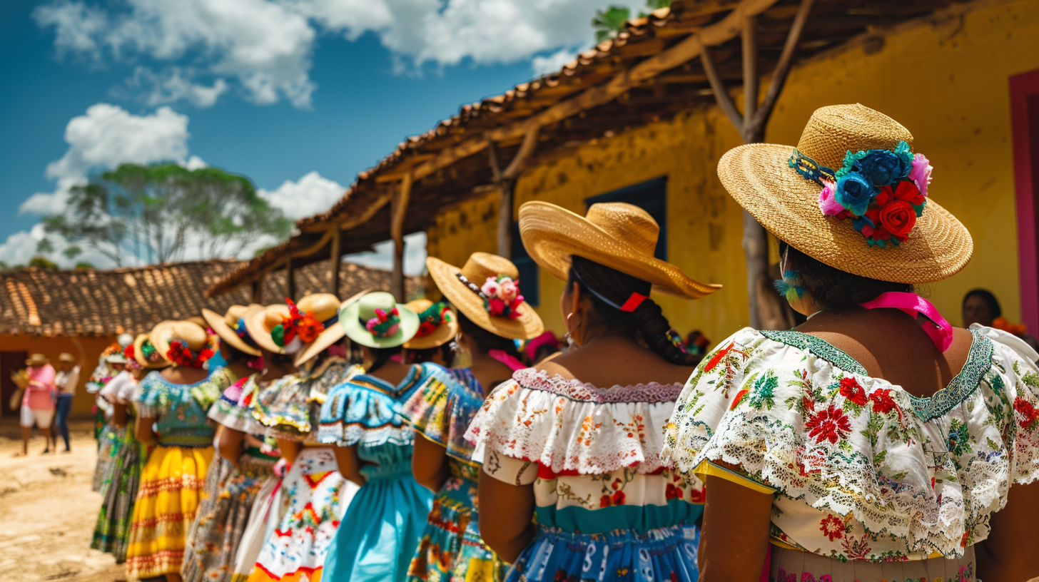 Quilombola comunidade reunida em celebração à justiça fundiária, expressão de dignidade e força coletiva