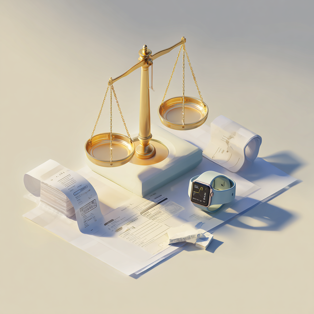 Ilustração conceitual de garantia legal e direito de restituição por vício não sanado.