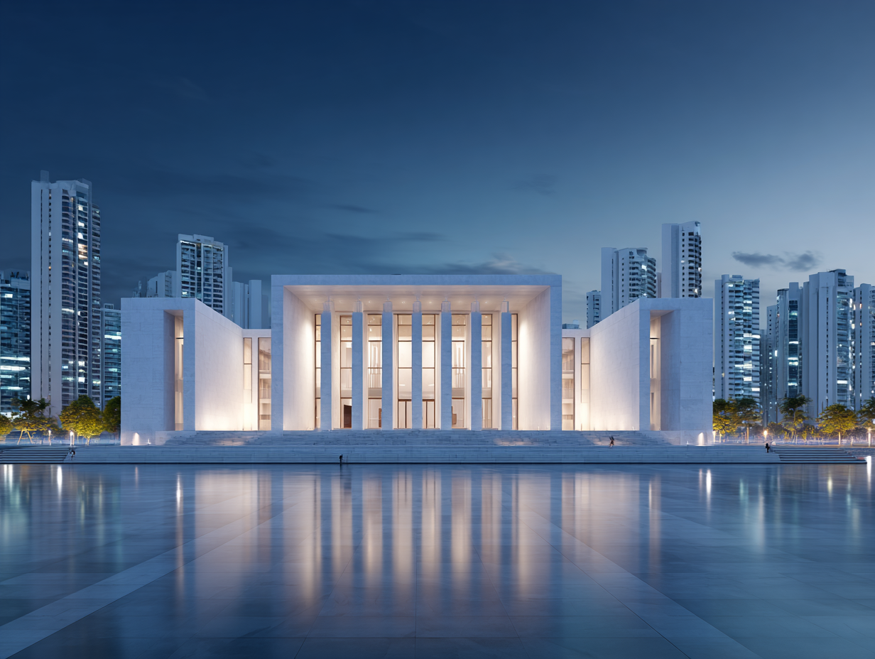 Fachada de fórum em Vila Velha/ES com destaque para efetividade da execução e CNIB